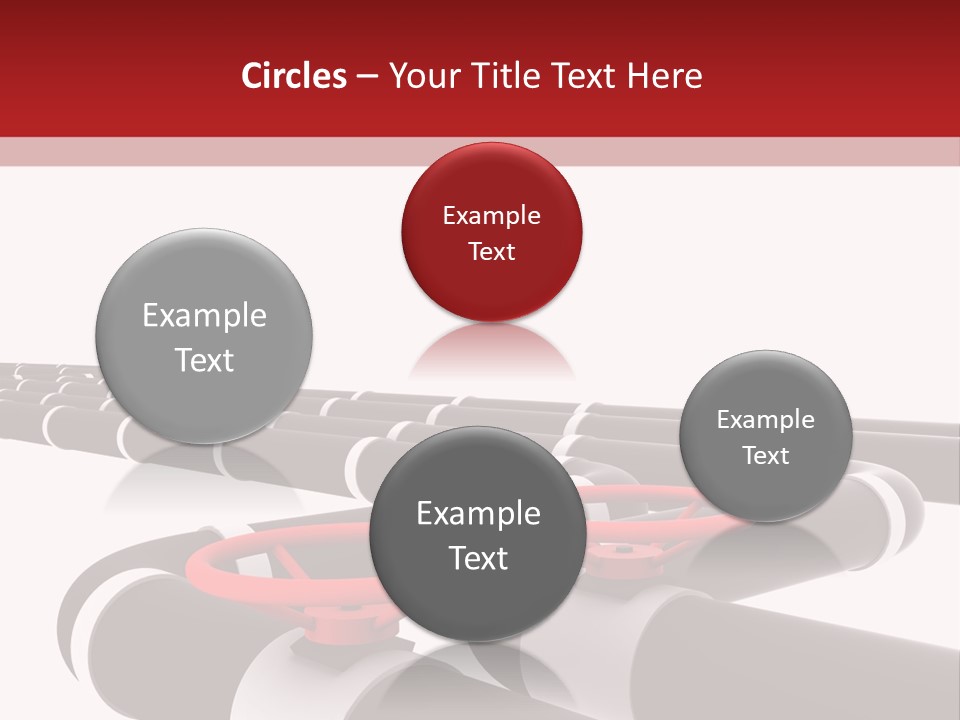 Steel Cylinder Power PowerPoint Template