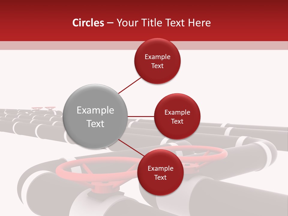 Steel Cylinder Power PowerPoint Template
