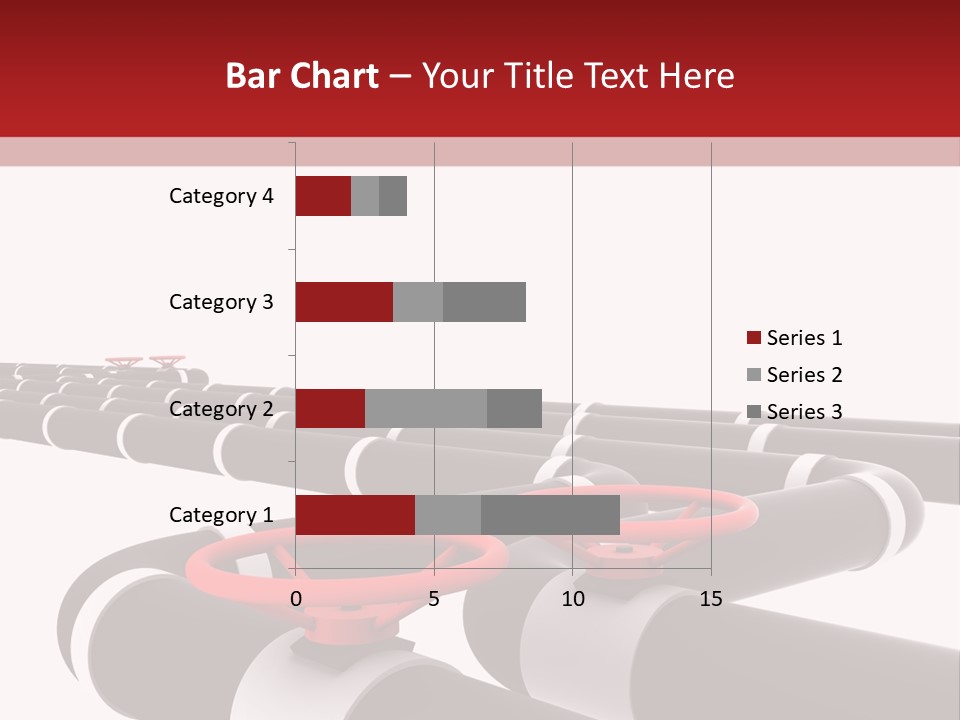 Steel Cylinder Power PowerPoint Template
