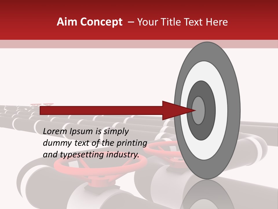 Steel Cylinder Power PowerPoint Template