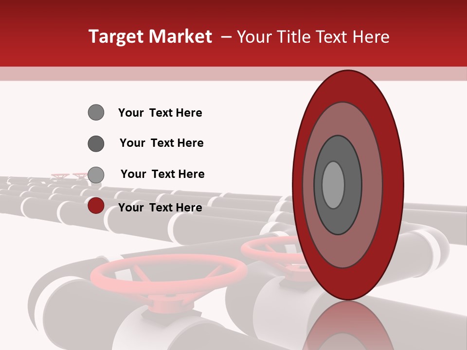 Steel Cylinder Power PowerPoint Template