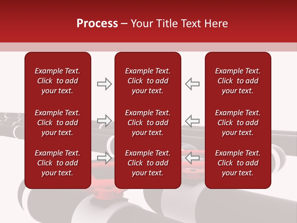 Steel Cylinder Power PowerPoint Template