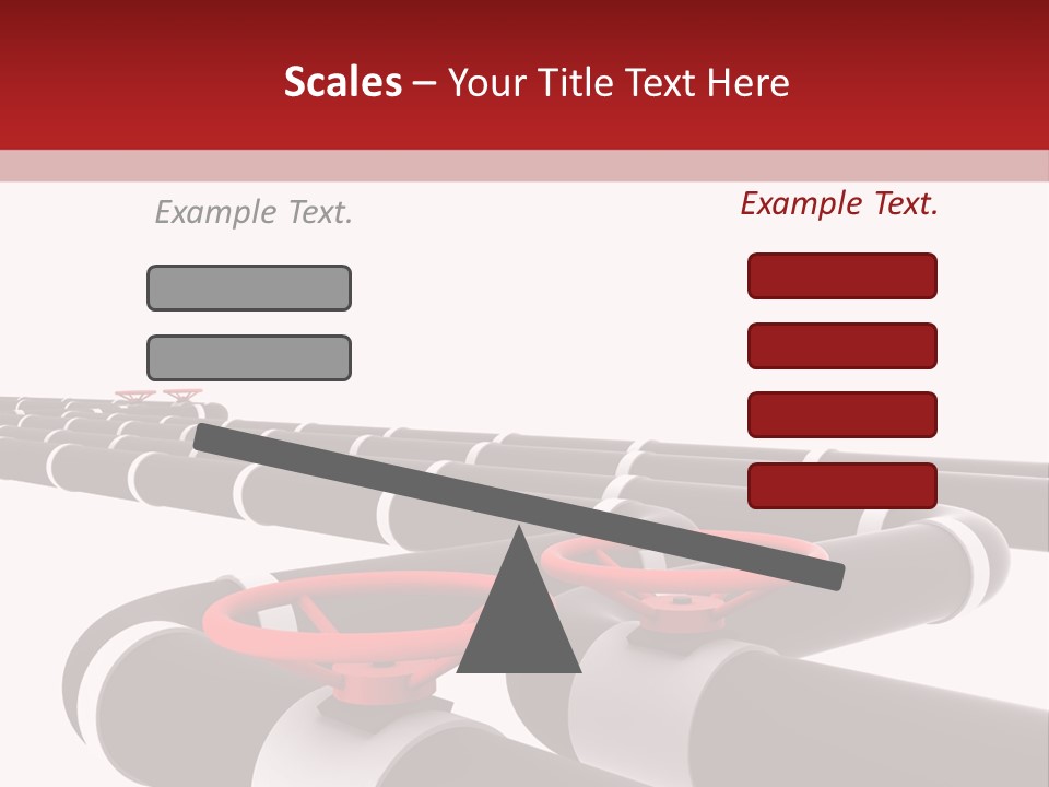 Steel Cylinder Power PowerPoint Template