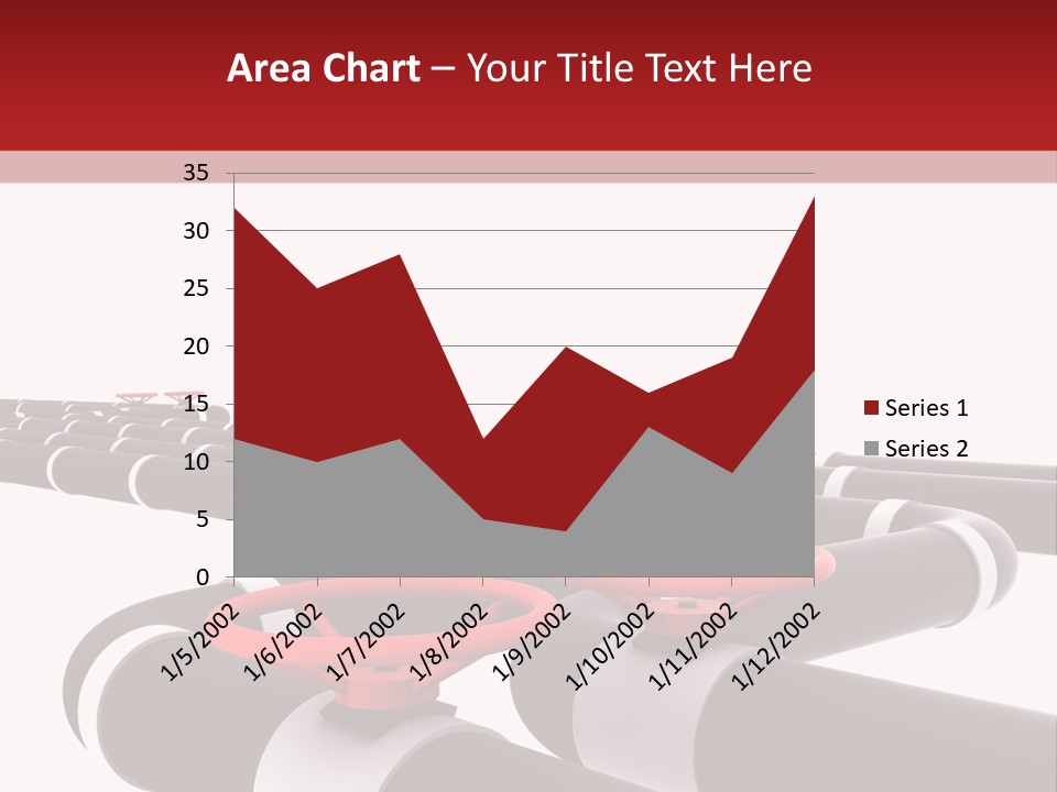 Steel Cylinder Power PowerPoint Template