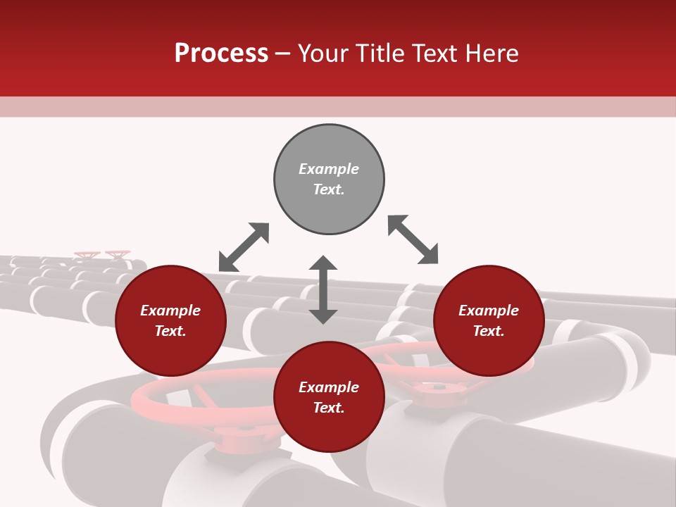 Steel Cylinder Power PowerPoint Template