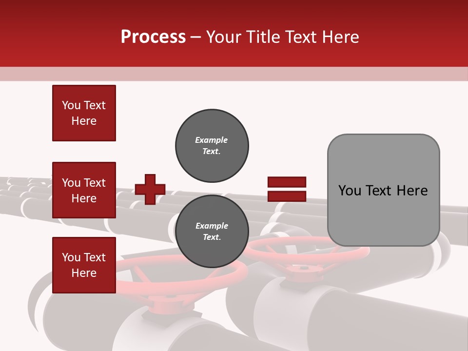 Steel Cylinder Power PowerPoint Template