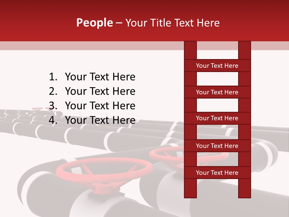 Steel Cylinder Power PowerPoint Template