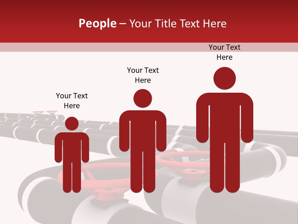 Steel Cylinder Power PowerPoint Template