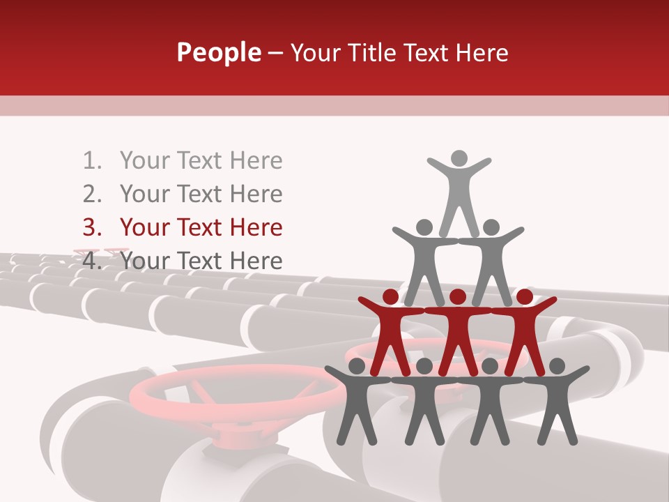 Steel Cylinder Power PowerPoint Template