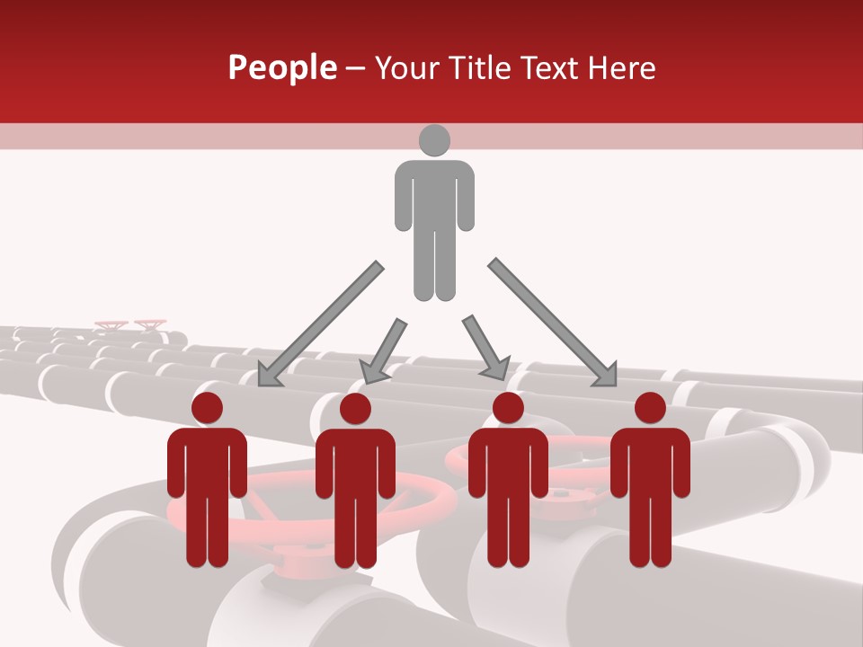 Steel Cylinder Power PowerPoint Template