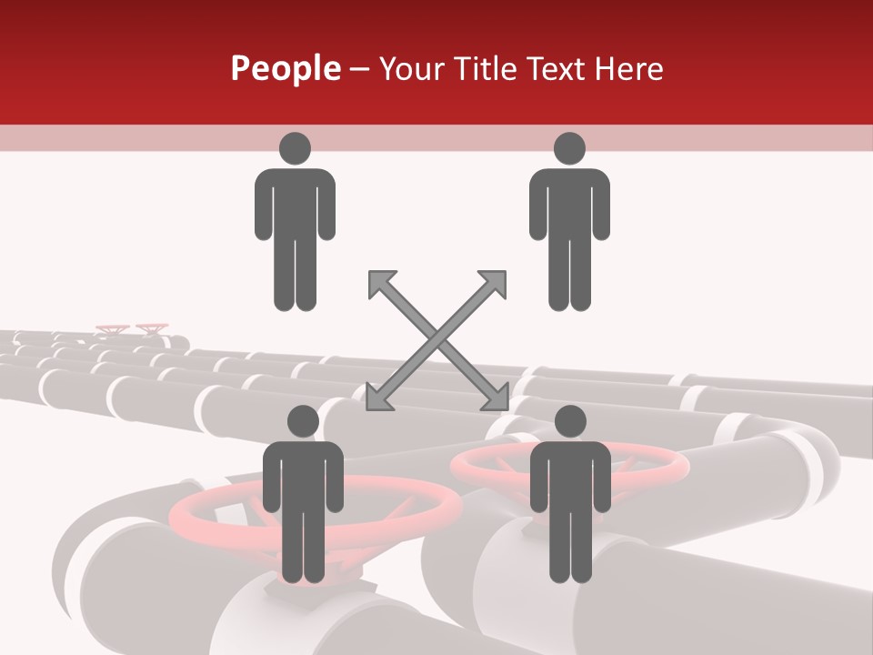 Steel Cylinder Power PowerPoint Template