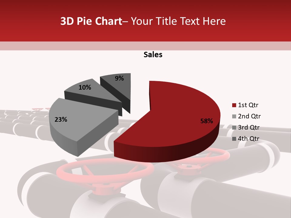 Steel Cylinder Power PowerPoint Template