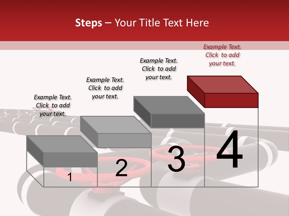 Steel Cylinder Power PowerPoint Template