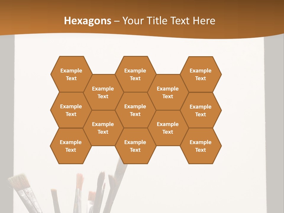 Blank Paint Studio PowerPoint Template