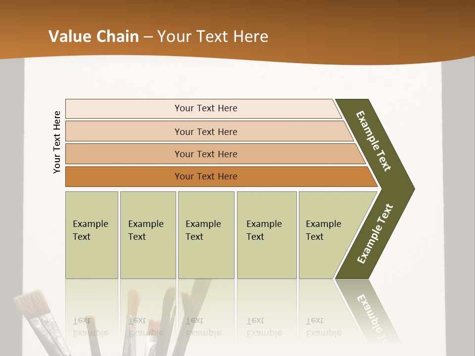 Blank Paint Studio PowerPoint Template