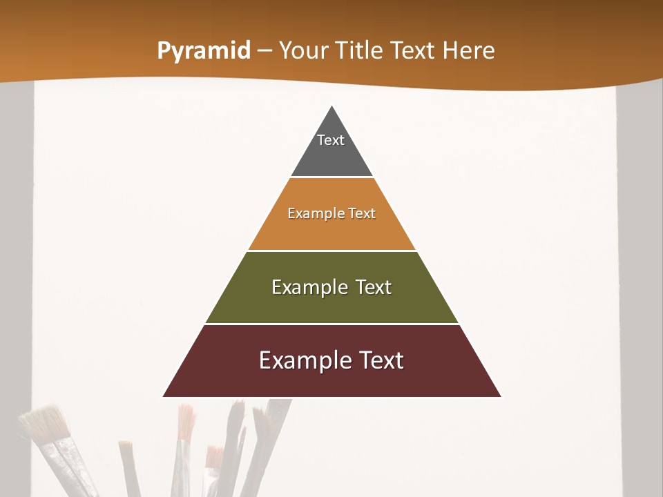 Blank Paint Studio PowerPoint Template