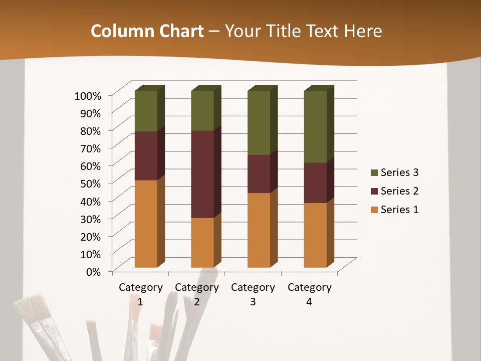 Blank Paint Studio PowerPoint Template