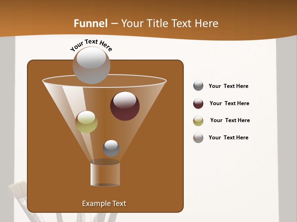 Blank Paint Studio PowerPoint Template