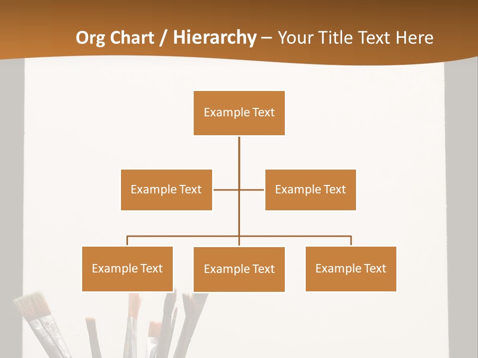 Blank Paint Studio PowerPoint Template