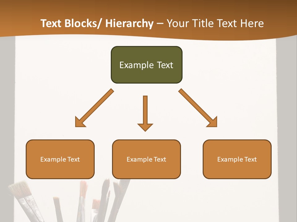 Blank Paint Studio PowerPoint Template