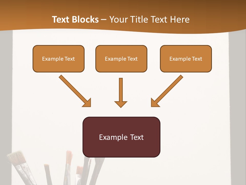 Blank Paint Studio PowerPoint Template