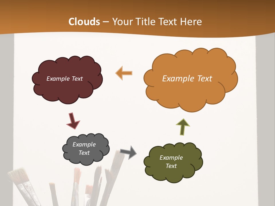 Blank Paint Studio PowerPoint Template