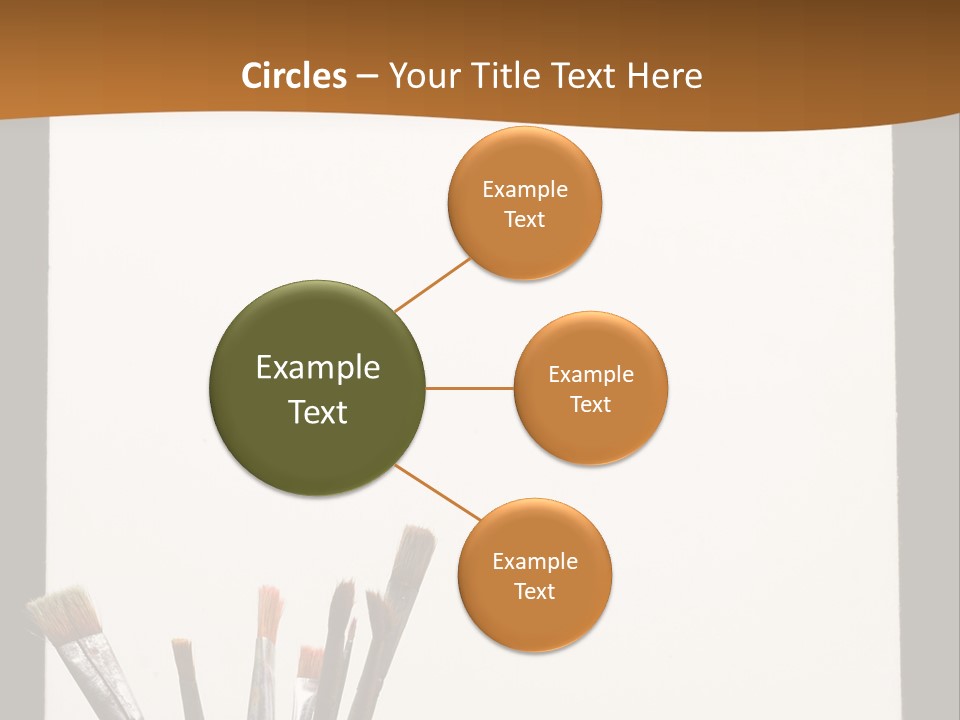 Blank Paint Studio PowerPoint Template