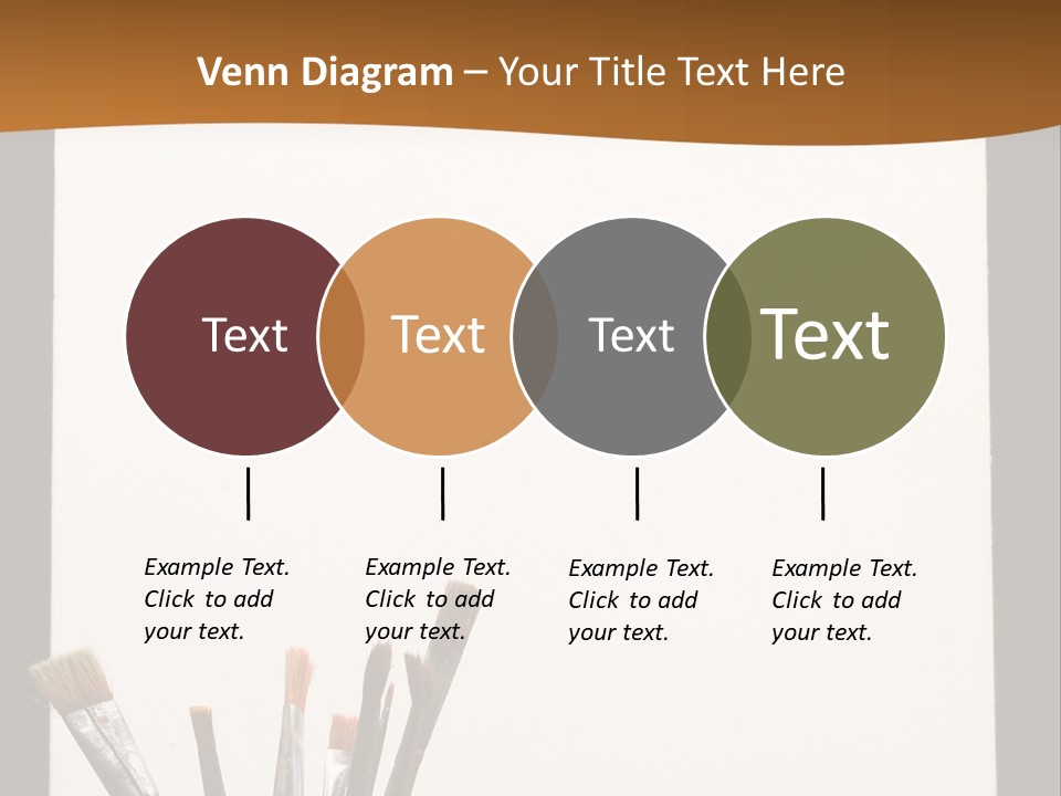 Blank Paint Studio PowerPoint Template