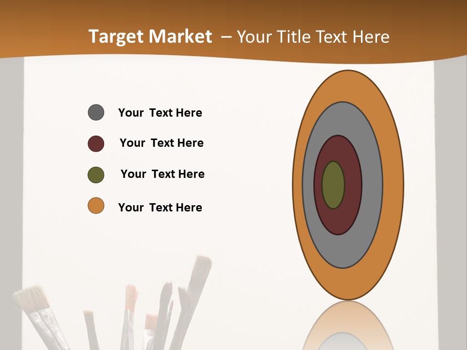 Blank Paint Studio PowerPoint Template