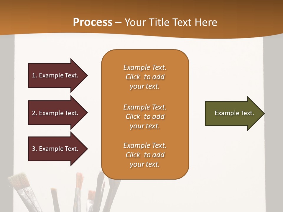 Blank Paint Studio PowerPoint Template