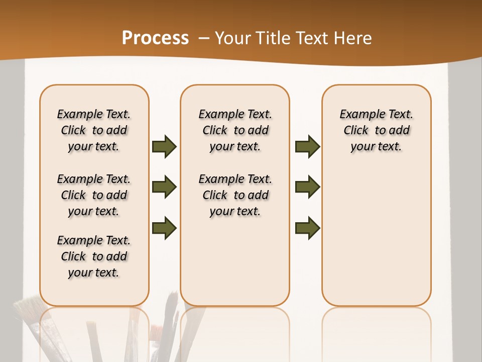 Blank Paint Studio PowerPoint Template