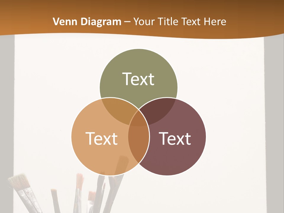 Blank Paint Studio PowerPoint Template