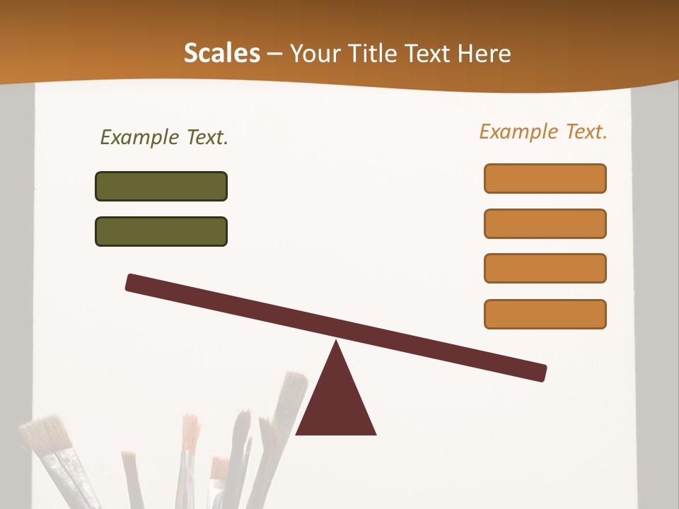 Blank Paint Studio PowerPoint Template
