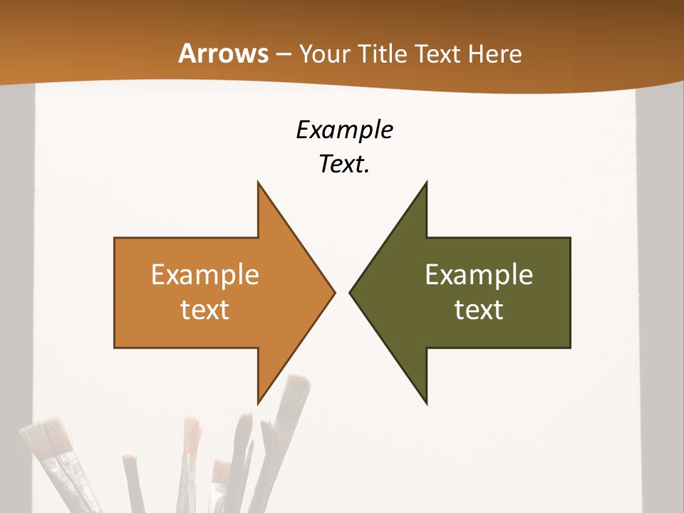 Blank Paint Studio PowerPoint Template