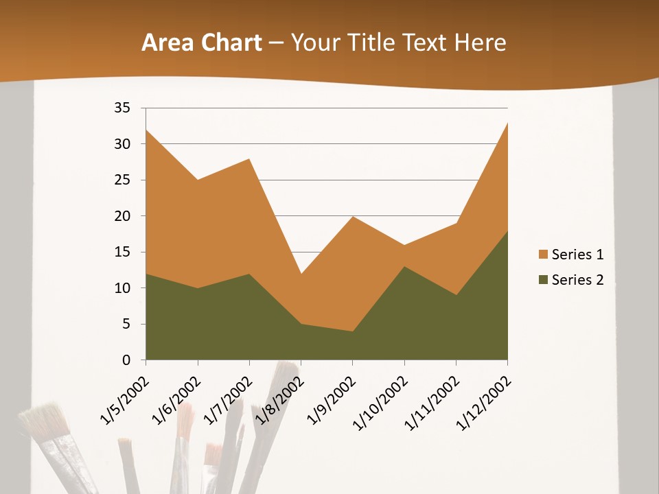 Blank Paint Studio PowerPoint Template