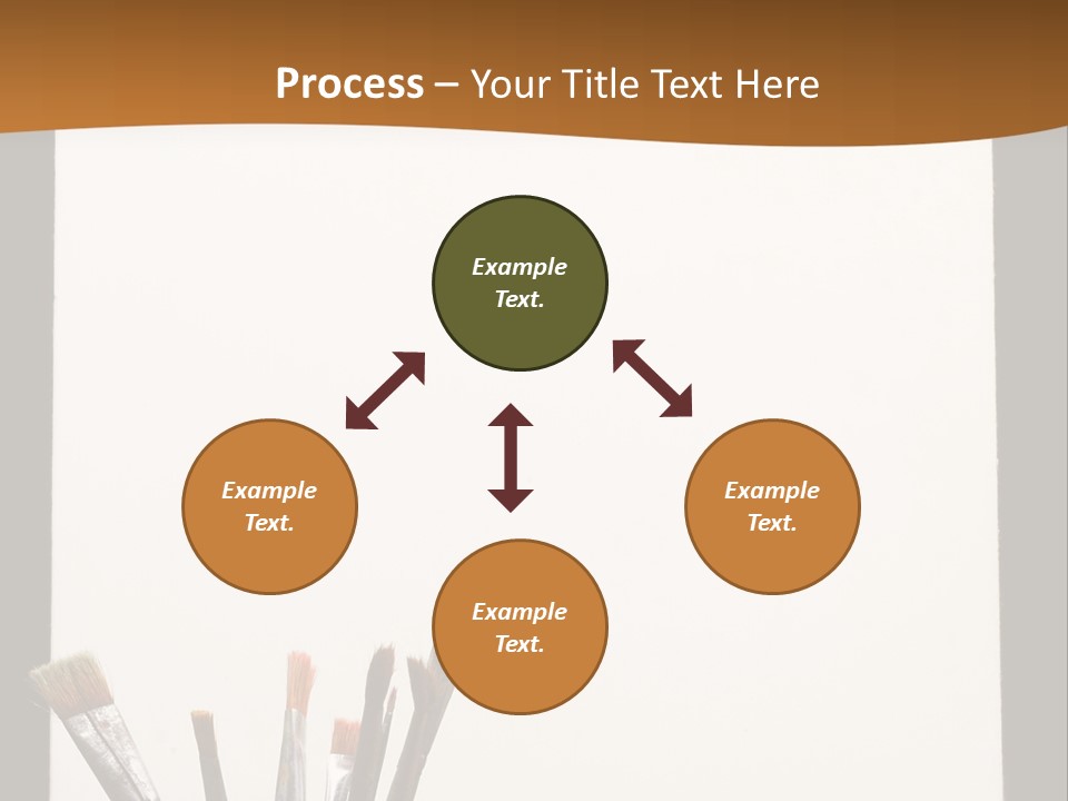 Blank Paint Studio PowerPoint Template