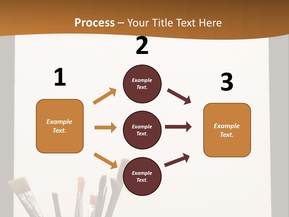 Blank Paint Studio PowerPoint Template