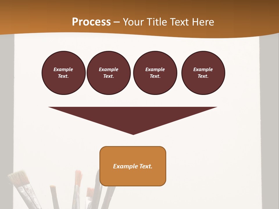 Blank Paint Studio PowerPoint Template