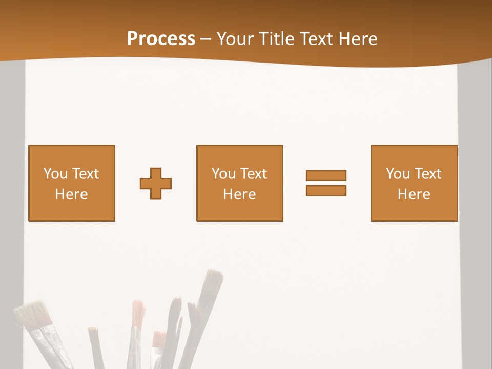 Blank Paint Studio PowerPoint Template