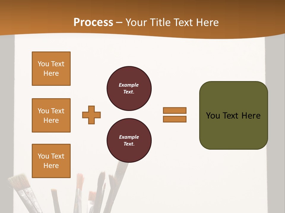 Blank Paint Studio PowerPoint Template