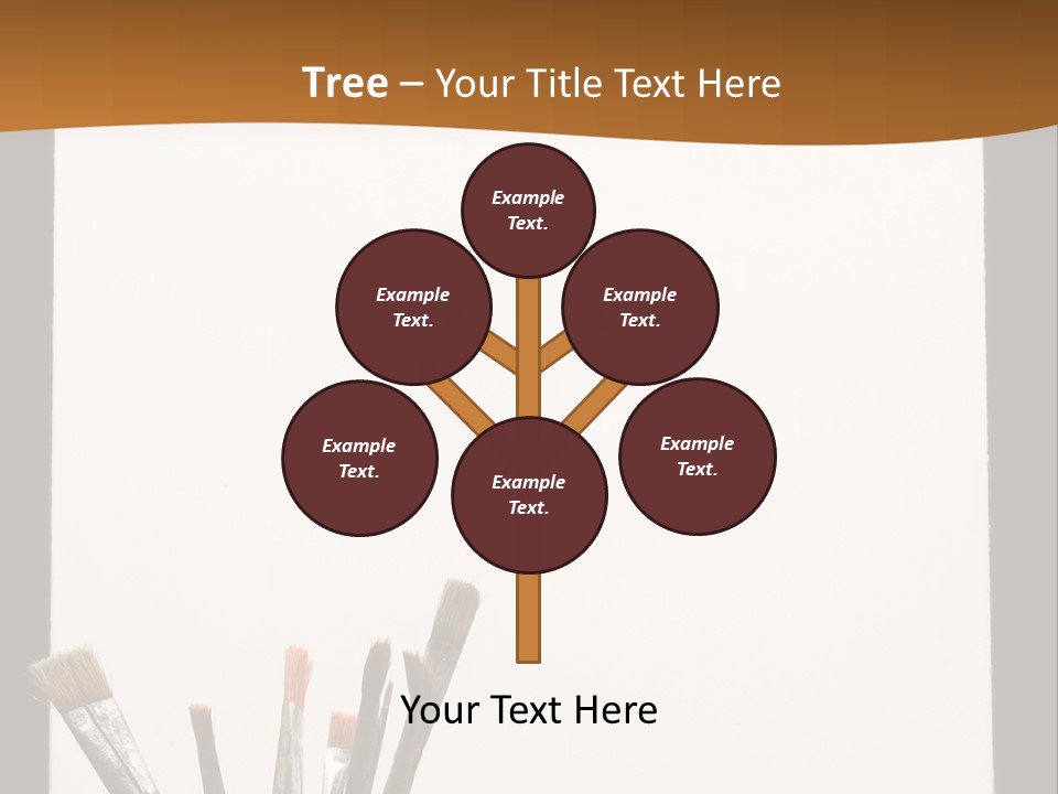 Blank Paint Studio PowerPoint Template