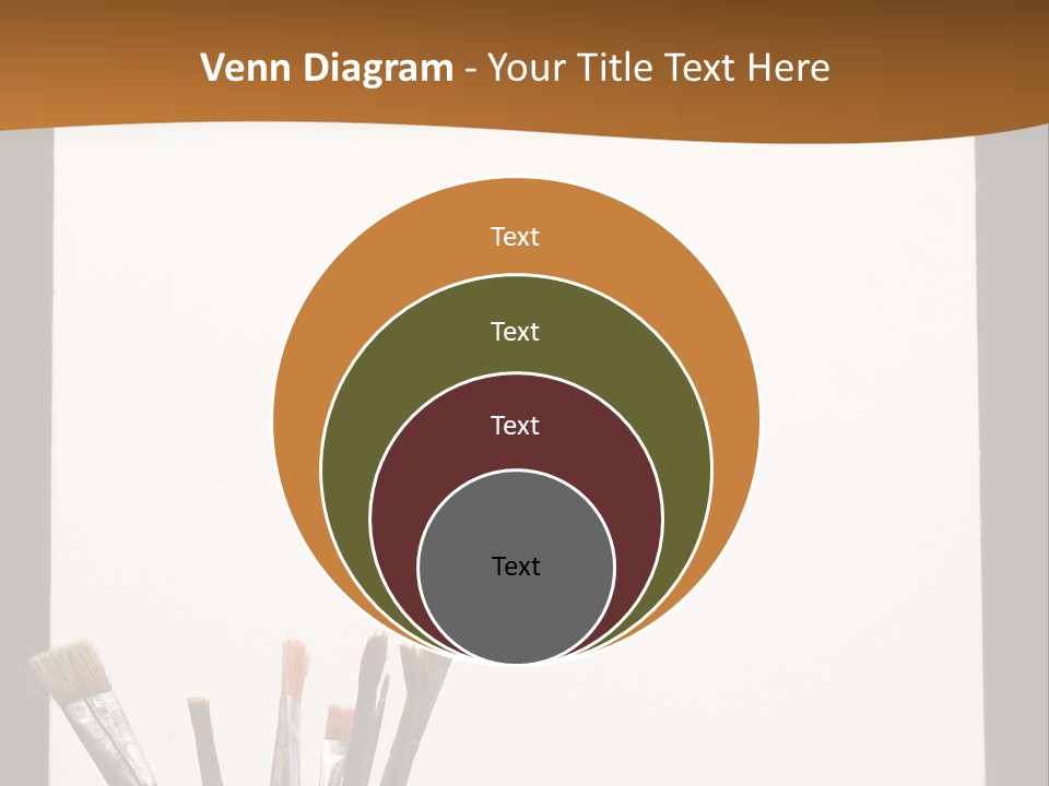Blank Paint Studio PowerPoint Template