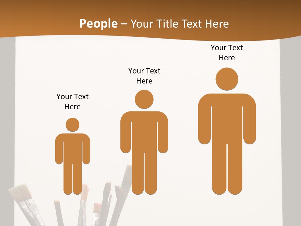 Blank Paint Studio PowerPoint Template