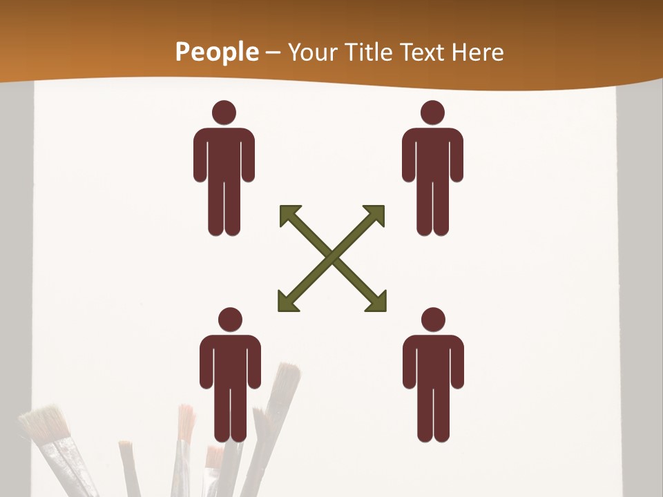 Blank Paint Studio PowerPoint Template