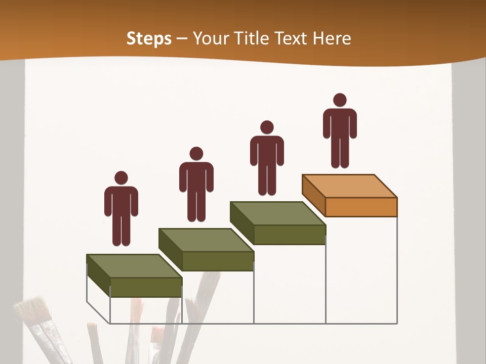 Blank Paint Studio PowerPoint Template