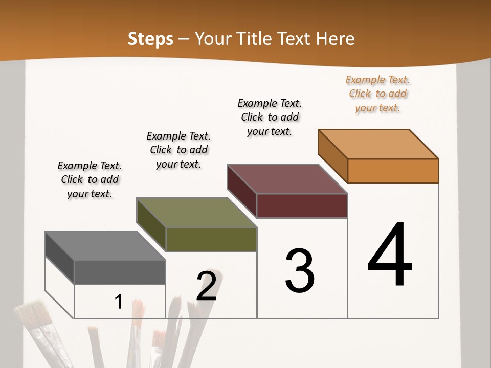 Blank Paint Studio PowerPoint Template