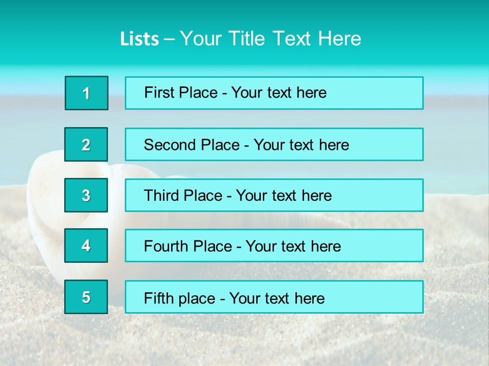 Exotic Tourism Sky PowerPoint Template