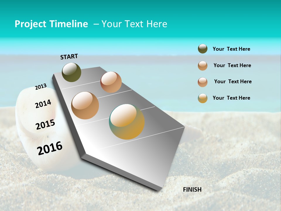 Exotic Tourism Sky PowerPoint Template