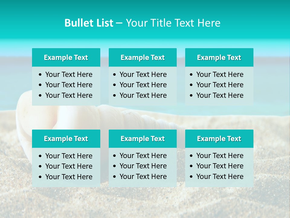 Exotic Tourism Sky PowerPoint Template