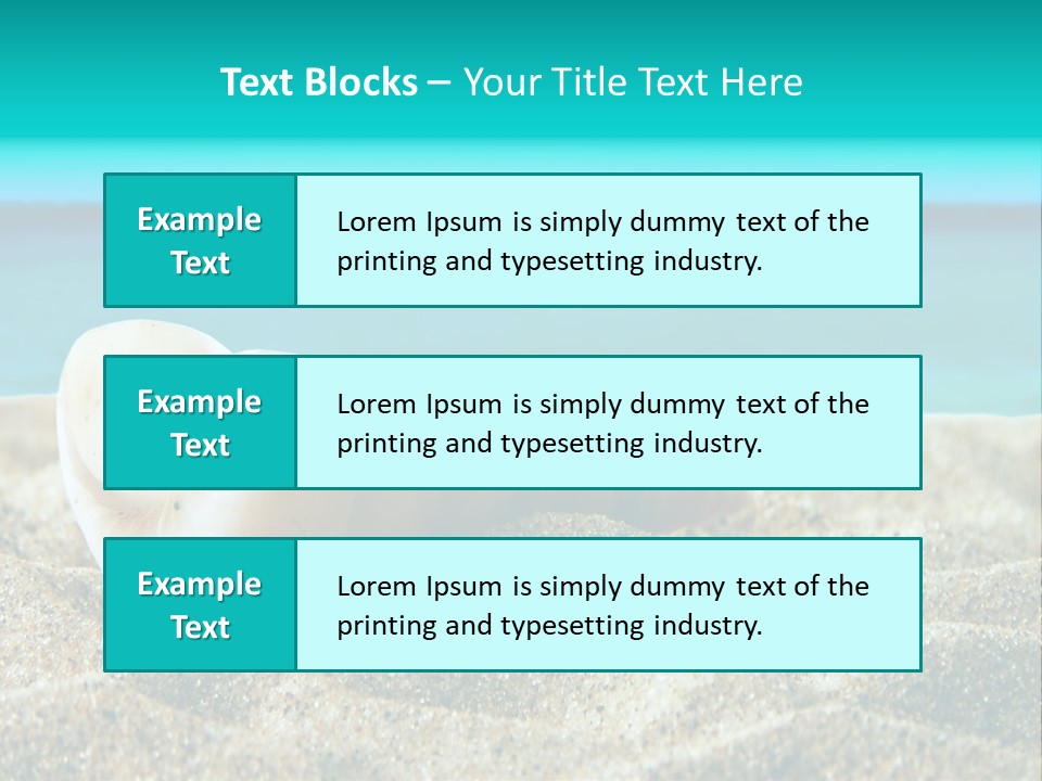 Exotic Tourism Sky PowerPoint Template